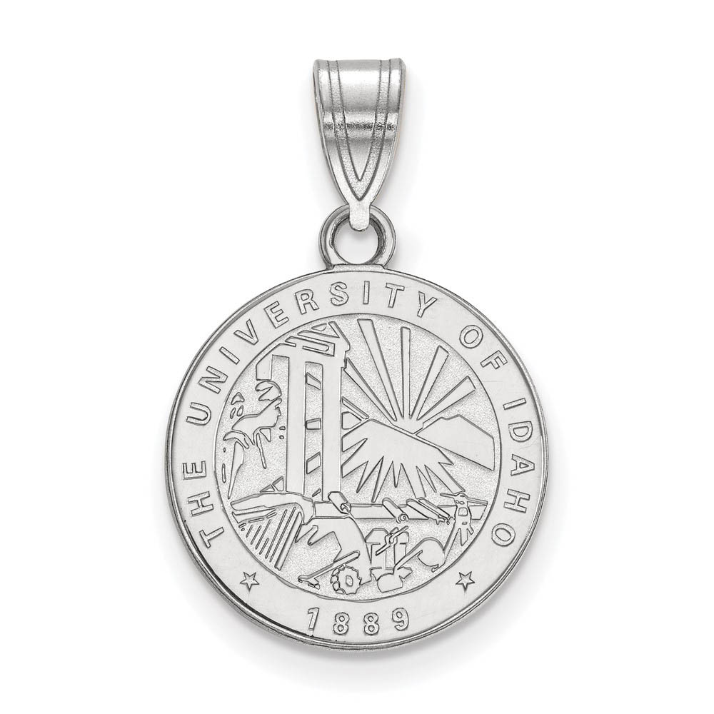 Sterling Silver U. of Idaho Crest Pendant