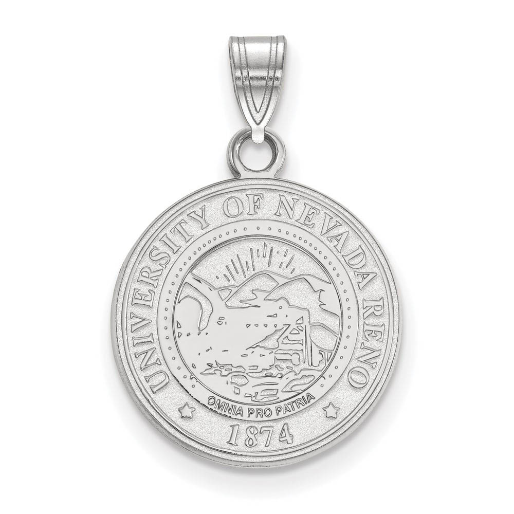 Sterling Silver U. of Nevada Crest Pendant