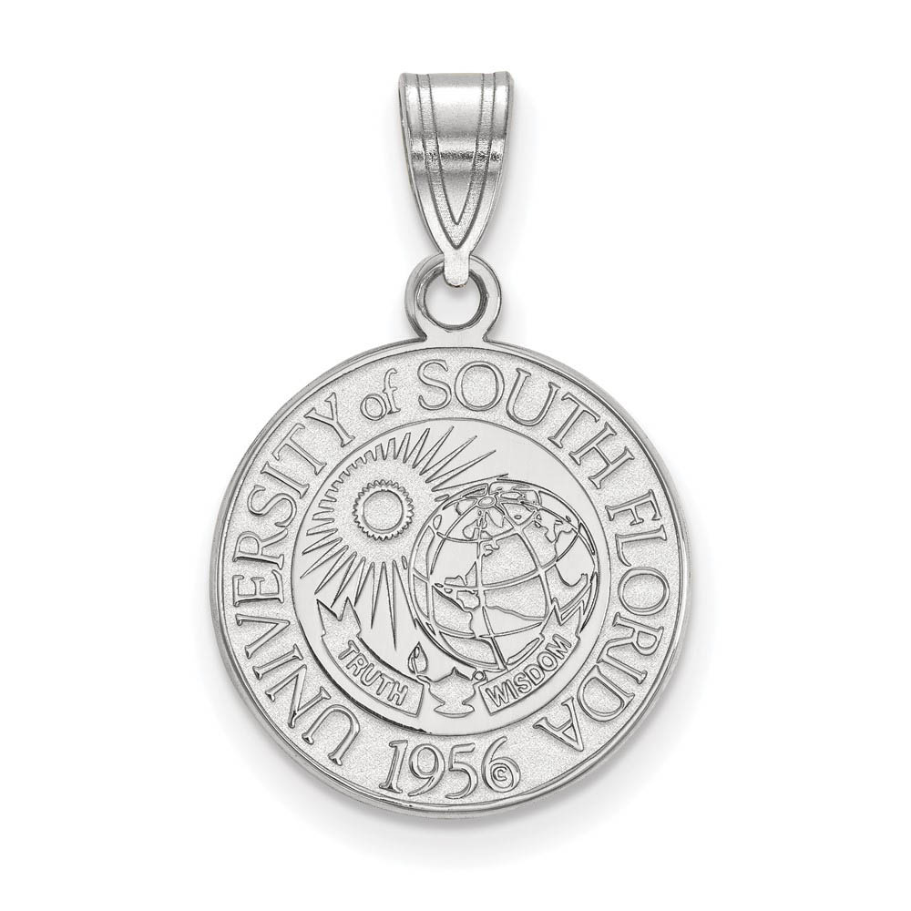 Sterling Silver South Florida Crest Pendant