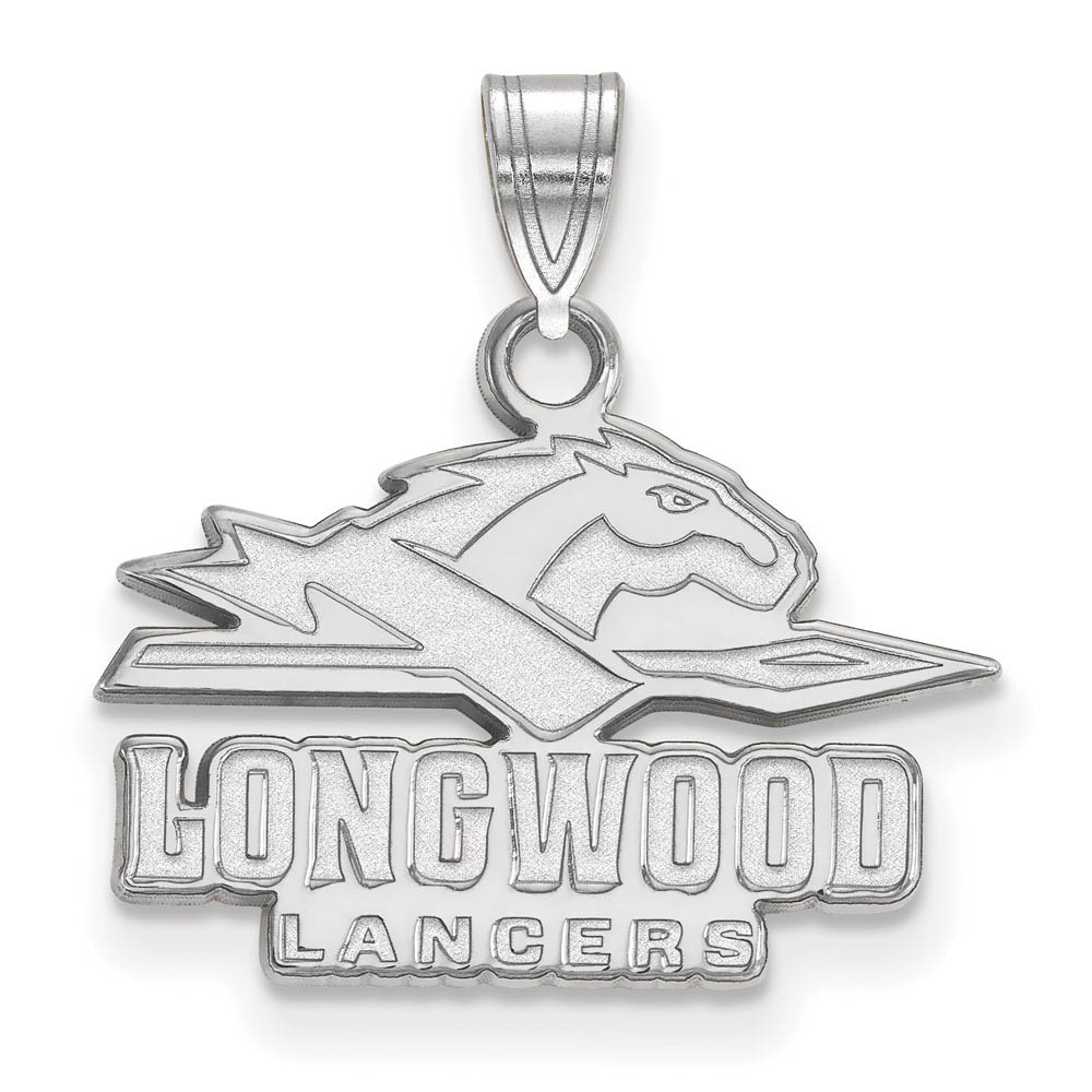 10k White Gold Longwood U Pendant
