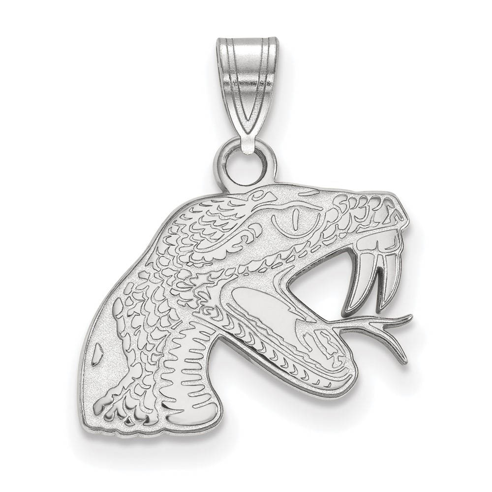 10k White Gold Florida A&M U Small Pendant
