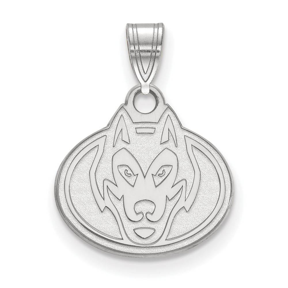 10k White Gold St. Cloud State Pendant