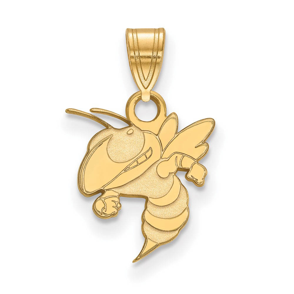 10k Yellow Gold Georgia Technology Pendant