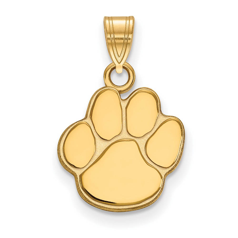 10k Yellow Gold Auburn U Paw Pendant