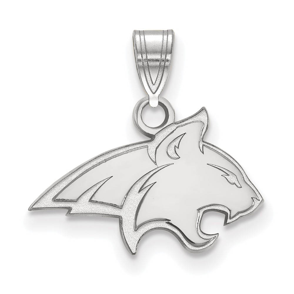 14k White Gold Montana State Mascot Pendant