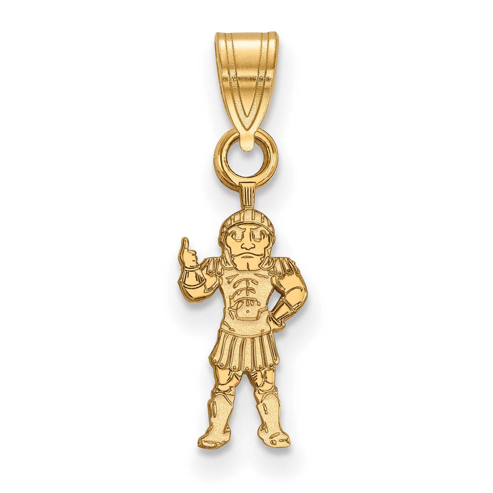 14k Yellow Gold Michigan State Spartans Pendant