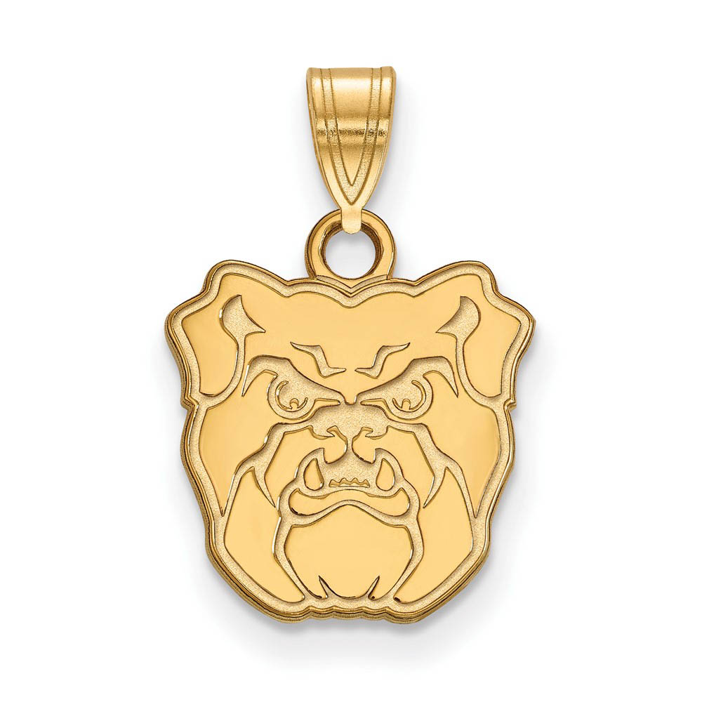 14k Gold Plated Silver Butler U Mascot Pendant
