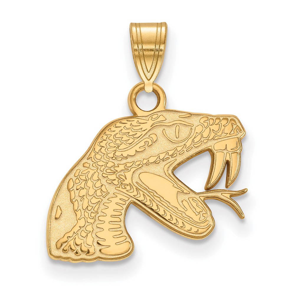 14k Gold Plated Silver Florida A&M U Small Pendant