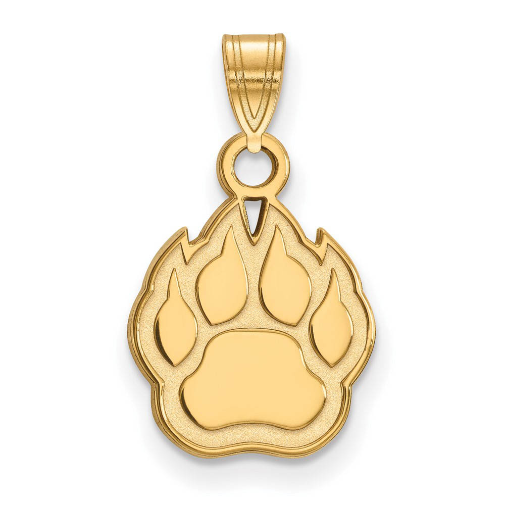 14k Gold Plated Silver Northern Illinois U. Huskies Pendant