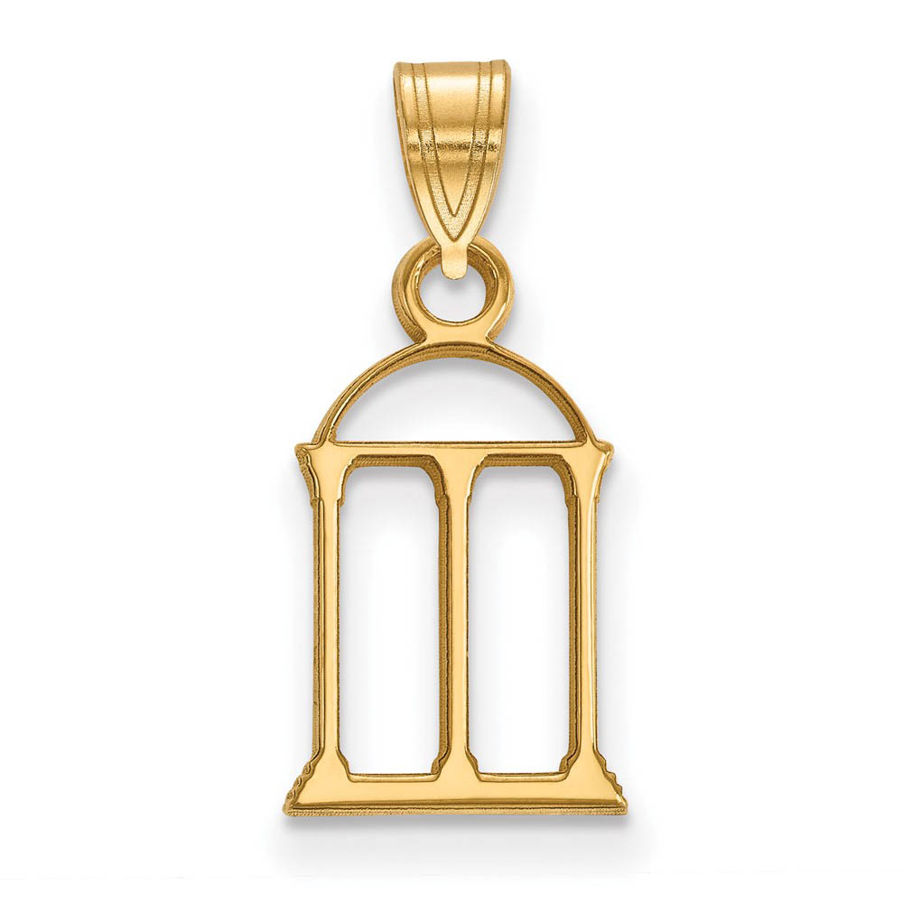 14k Gold Plated Silver U. of Georgia Logo Pendant
