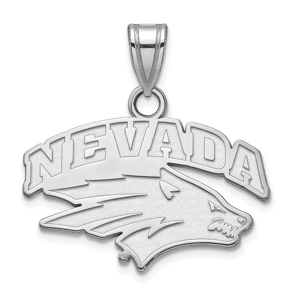 Sterling Silver U. of Nevada Logo Pendant