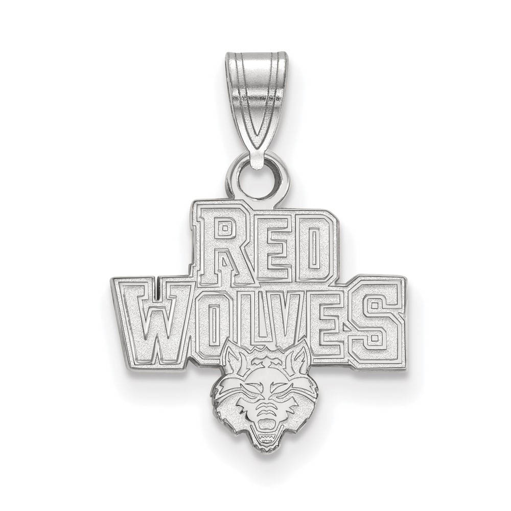 Sterling Silver Arkansas State Pendant