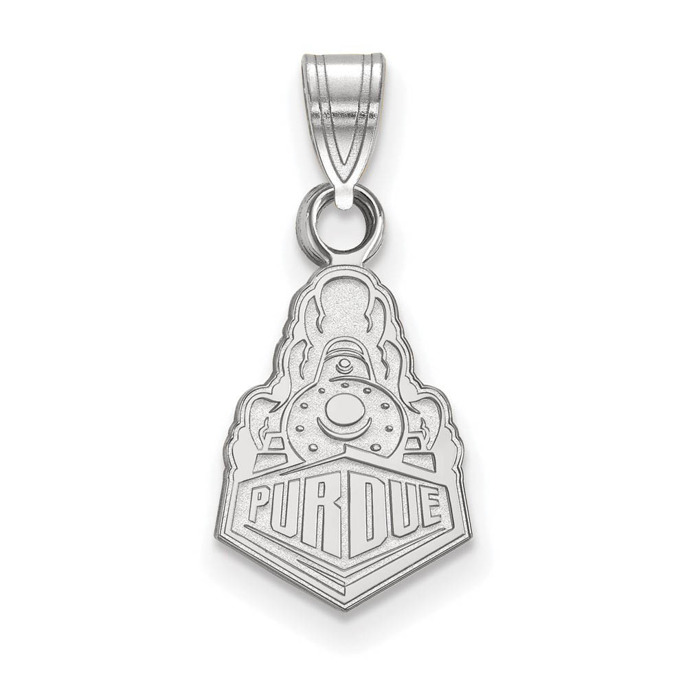 Sterling Silver Purdue Logo Pendant