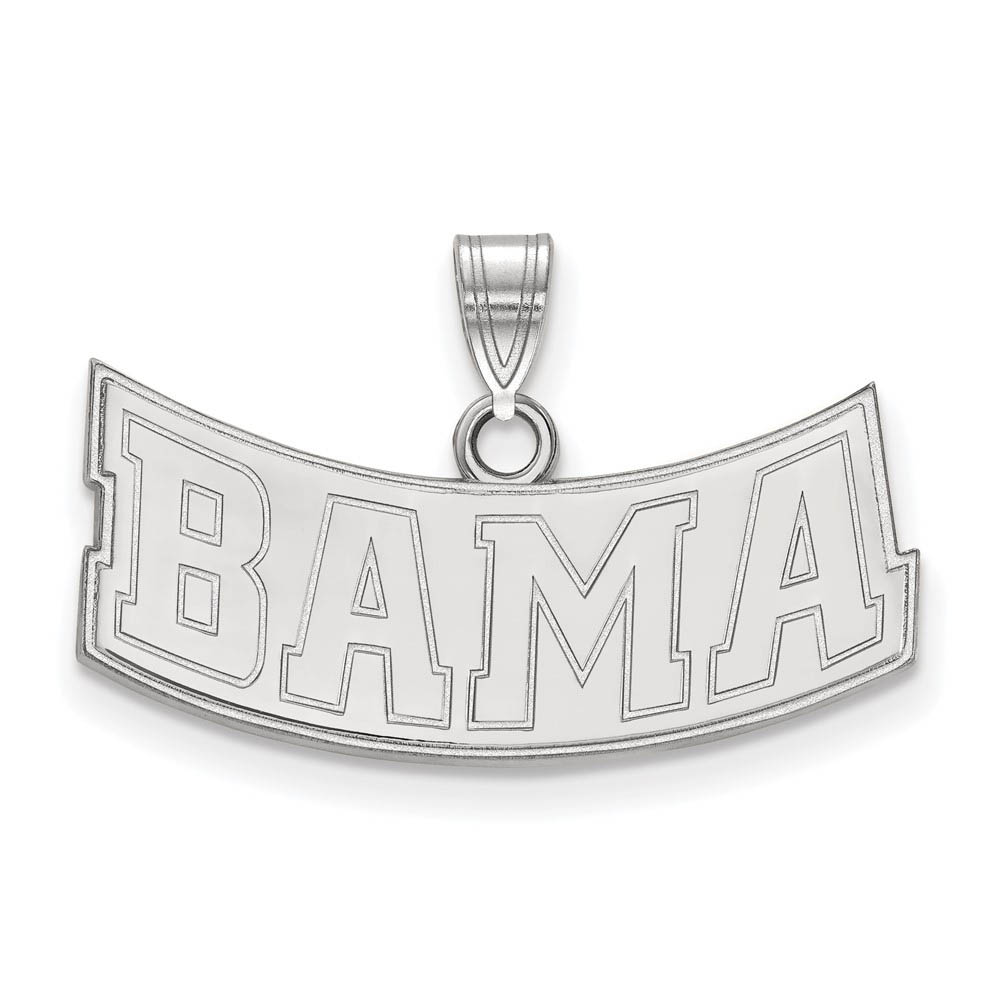 Sterling Silver U. of Alabama 'BAMA' Pendant