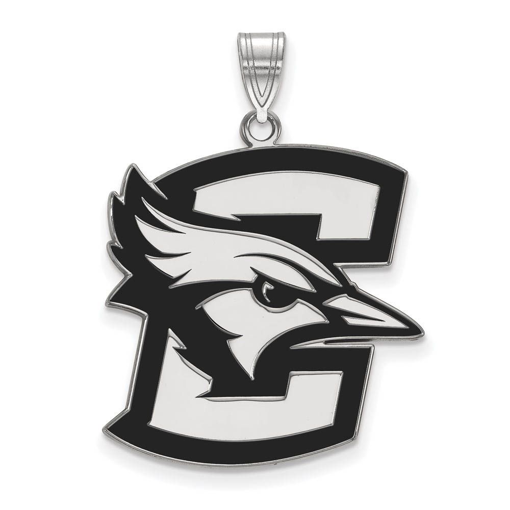 Sterling Silver Creighton U Enamel Pendant