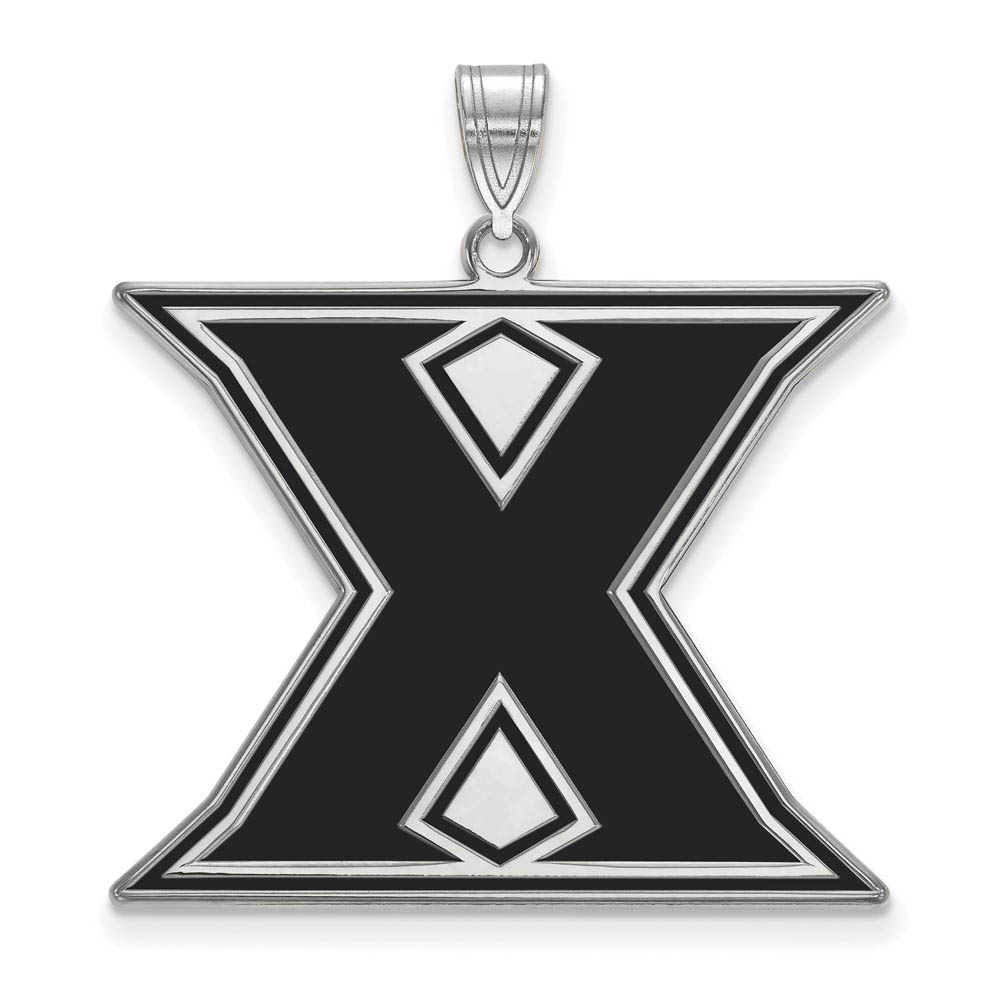 Sterling Silver Xavier U. Enamel 'X' Pendant