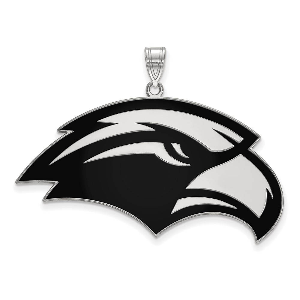 Sterling Silver Southern Miss Enamel Pendant