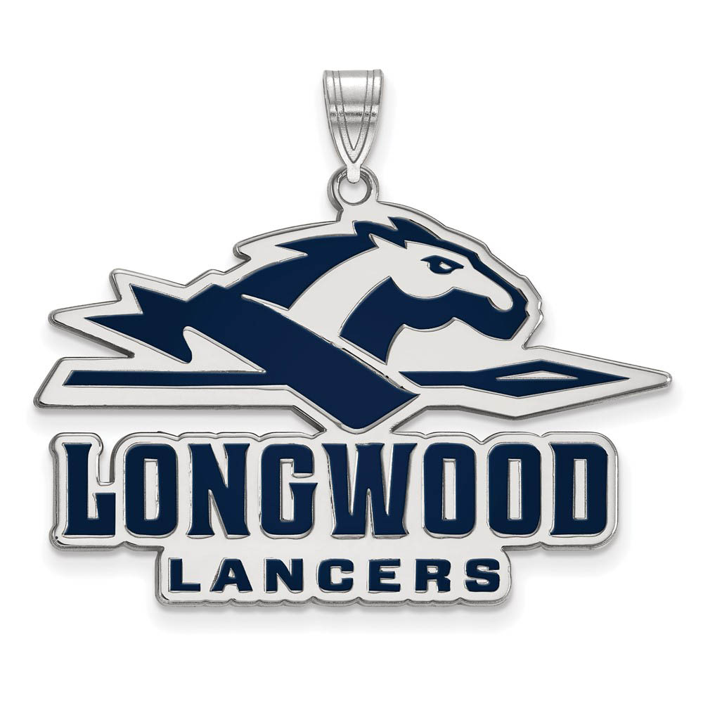 Sterling Silver Longwood U Enamel Pendant