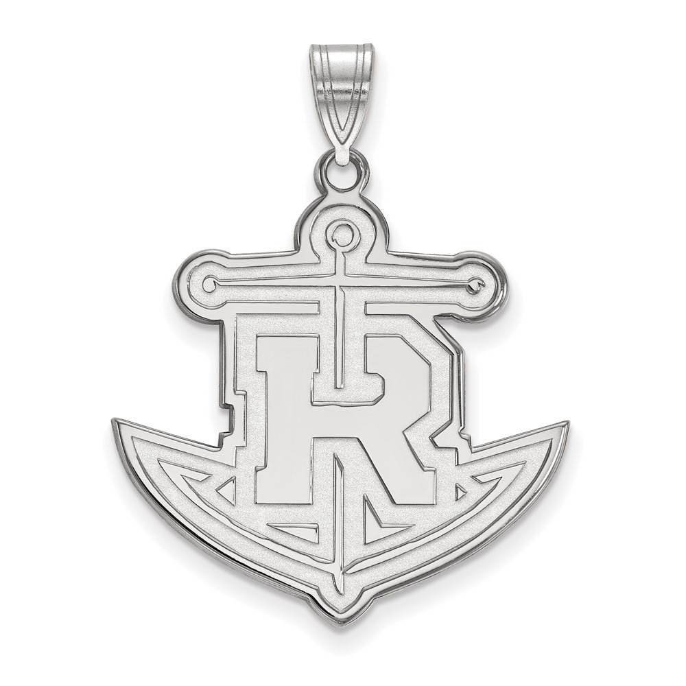 10k White Gold Rollins College Pendant
