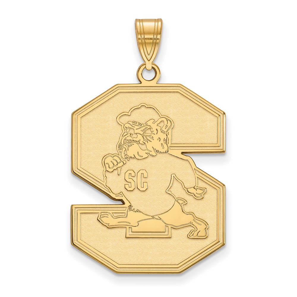 10k Yellow Gold South Carolina State Pendant