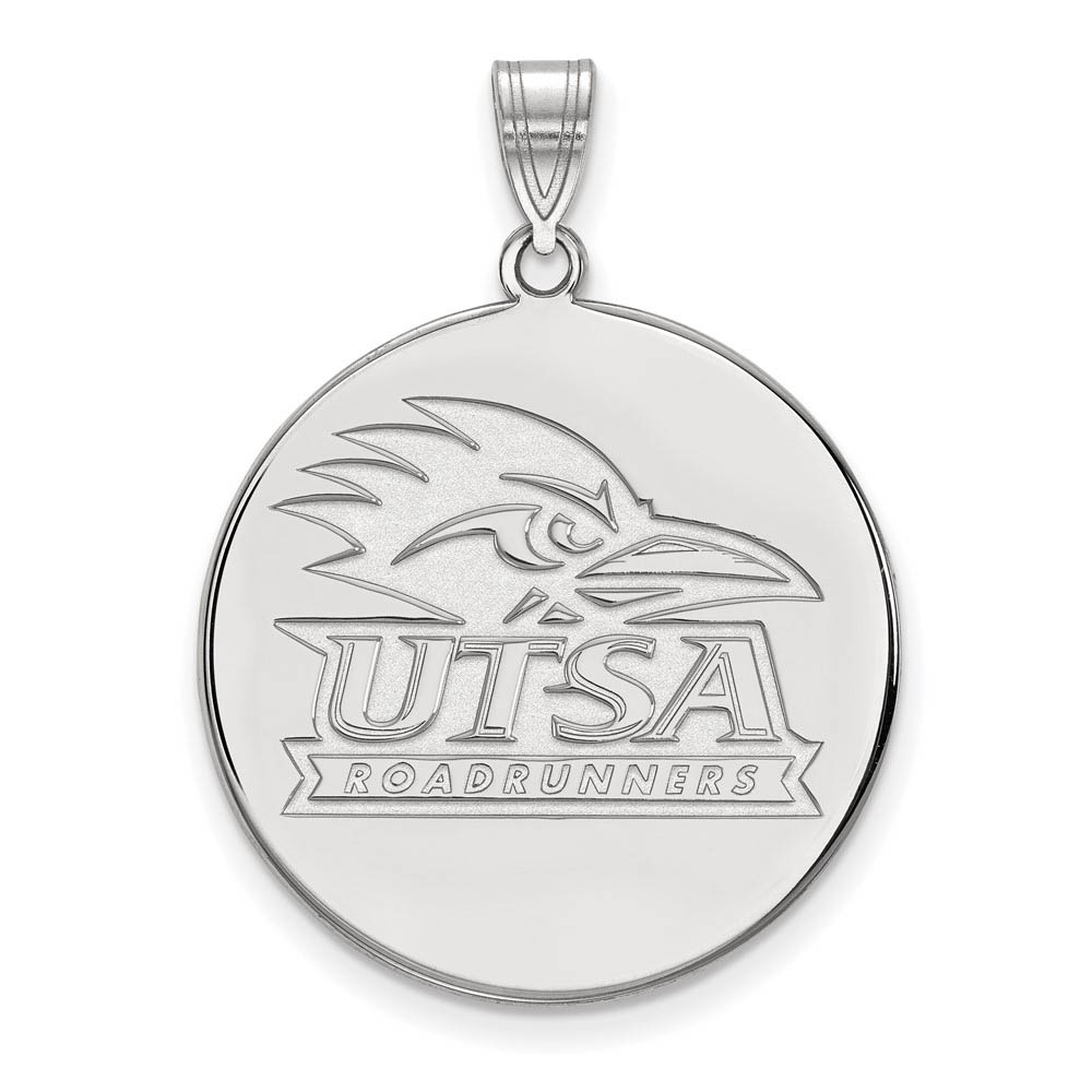 Sterling Silver U. of Texas at San Antonio Disc Pendant
