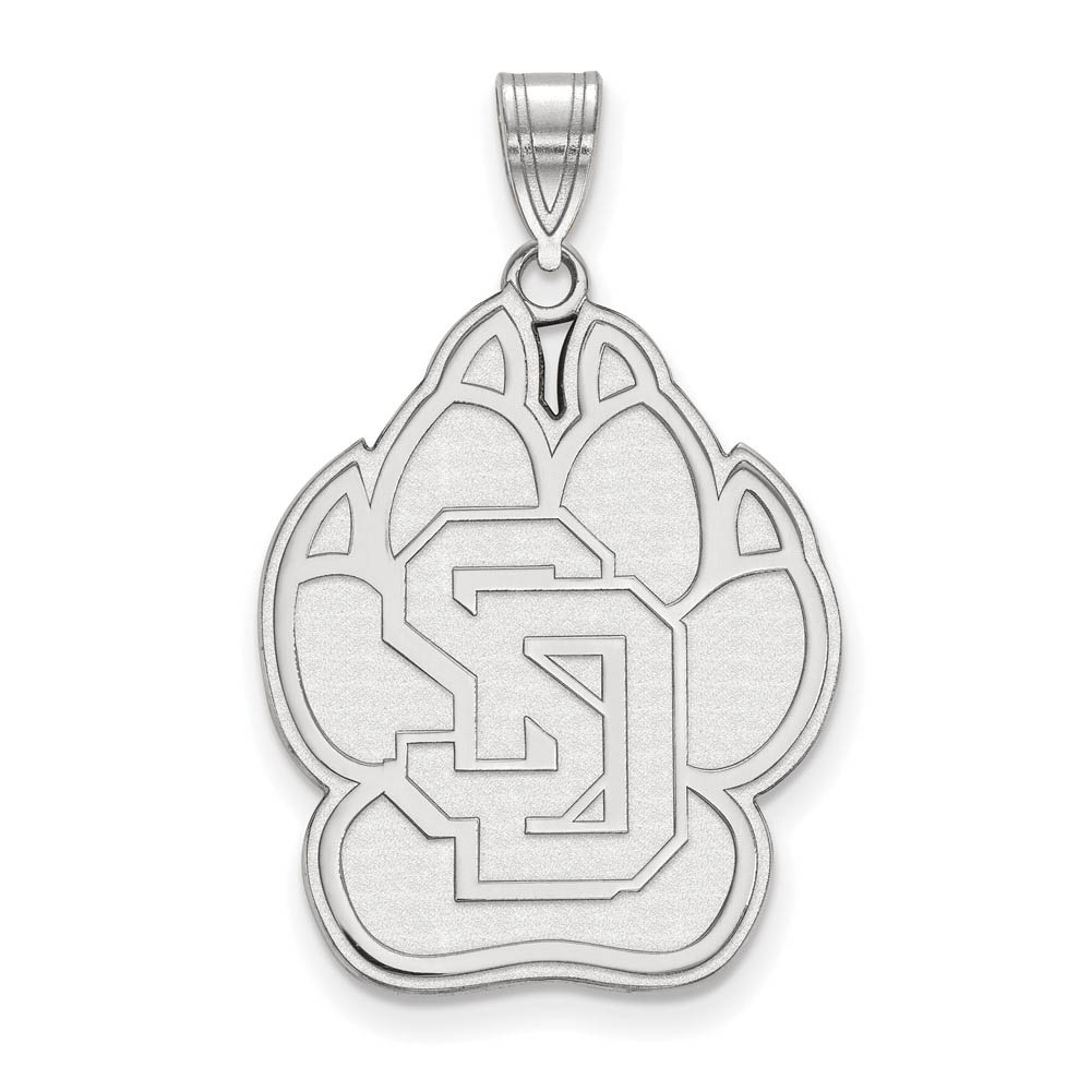Sterling Silver South Dakota Logo Pendant