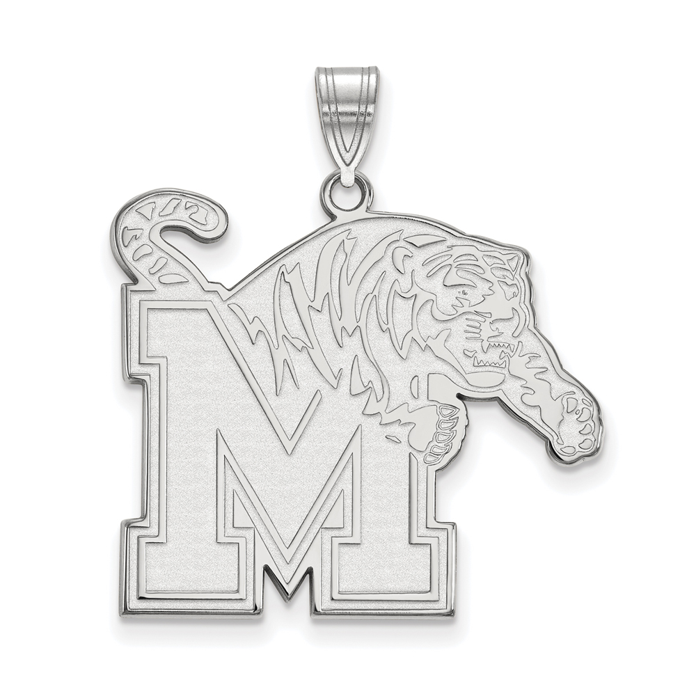 Sterling Silver U. of Memphis Logo Pendant