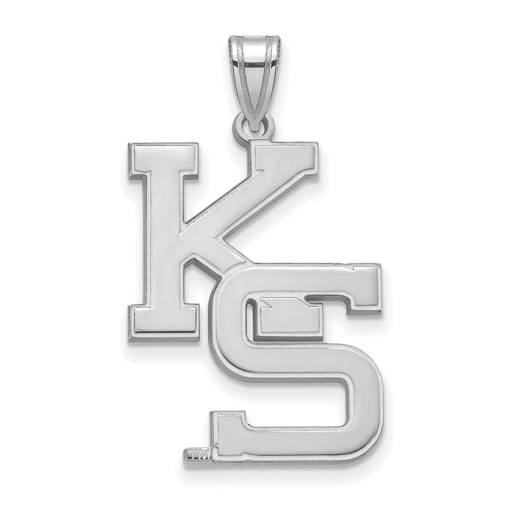 Sterling Silver Kansas State Pendant