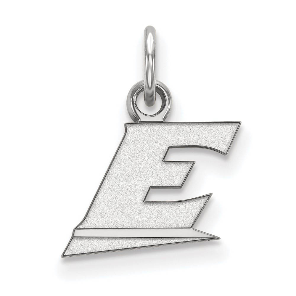 10k White Gold Eastern Kentucky U (Tiny) Charm or Pendant