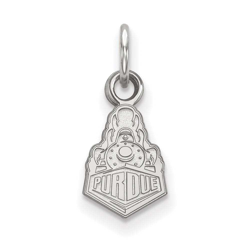 10k White Gold Purdue (Tiny) Logo Charm or Pendant
