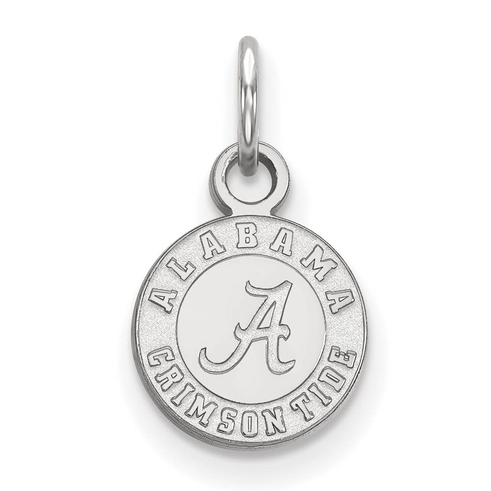 10k White Gold U. of Alabama (Tiny) Charm or Pendant