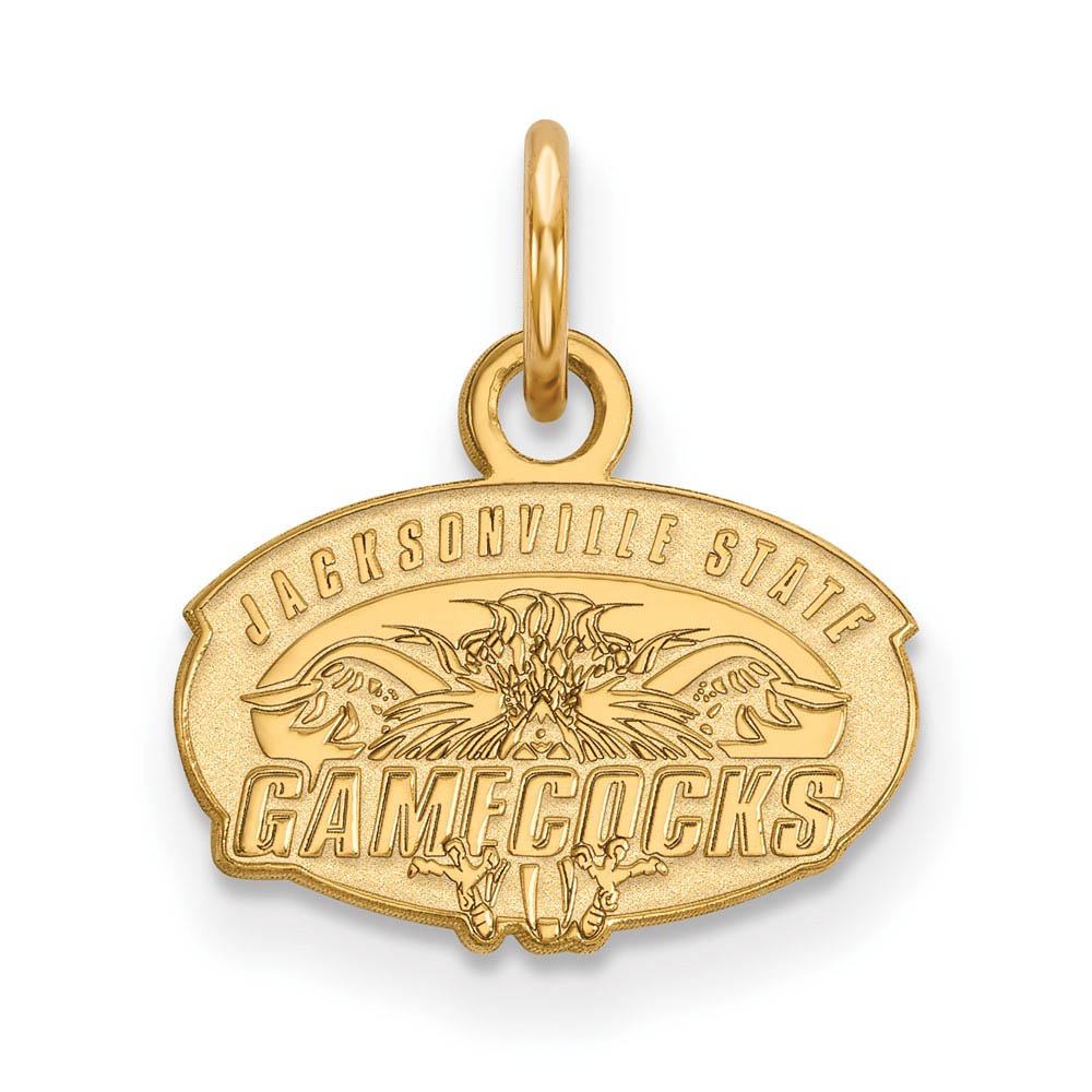 10k Yellow Gold Jacksonville State (Tiny) Charm or Pendant