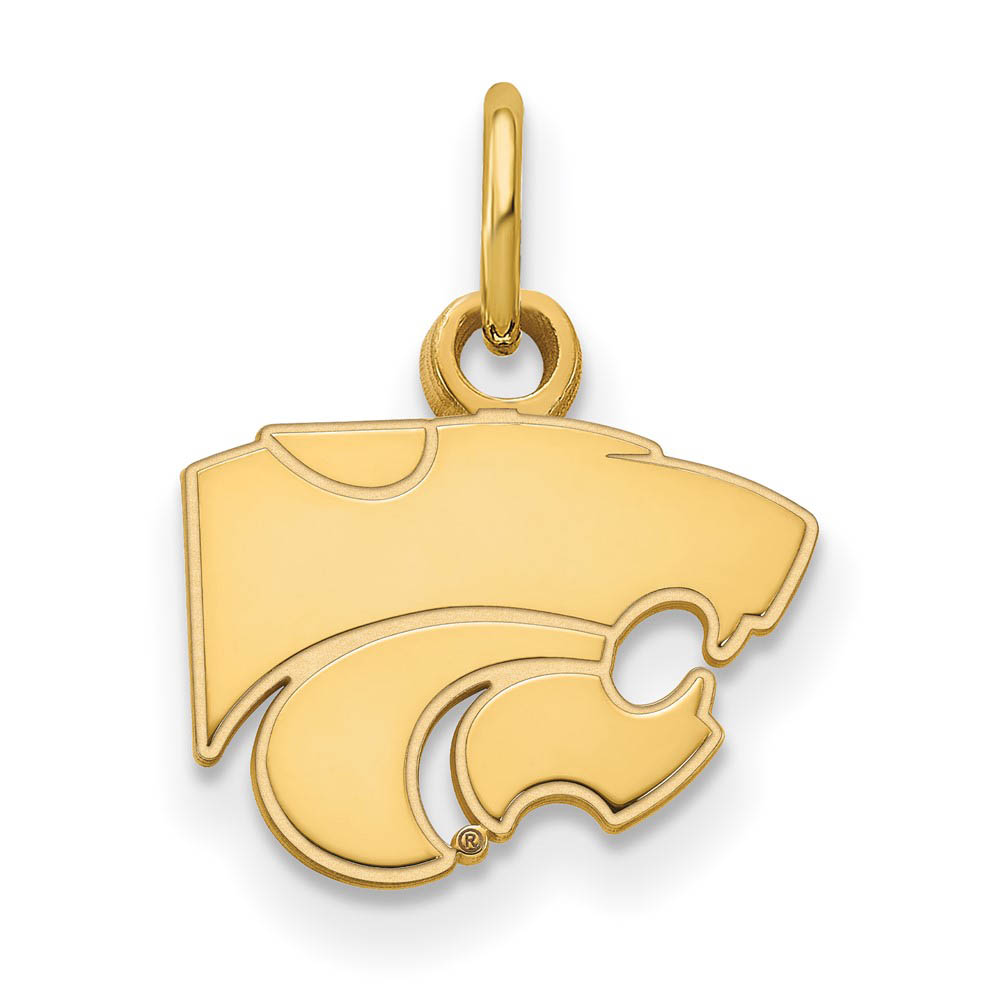 10k Yellow Gold Kansas State (Tiny) Mascot Charm or Pendant