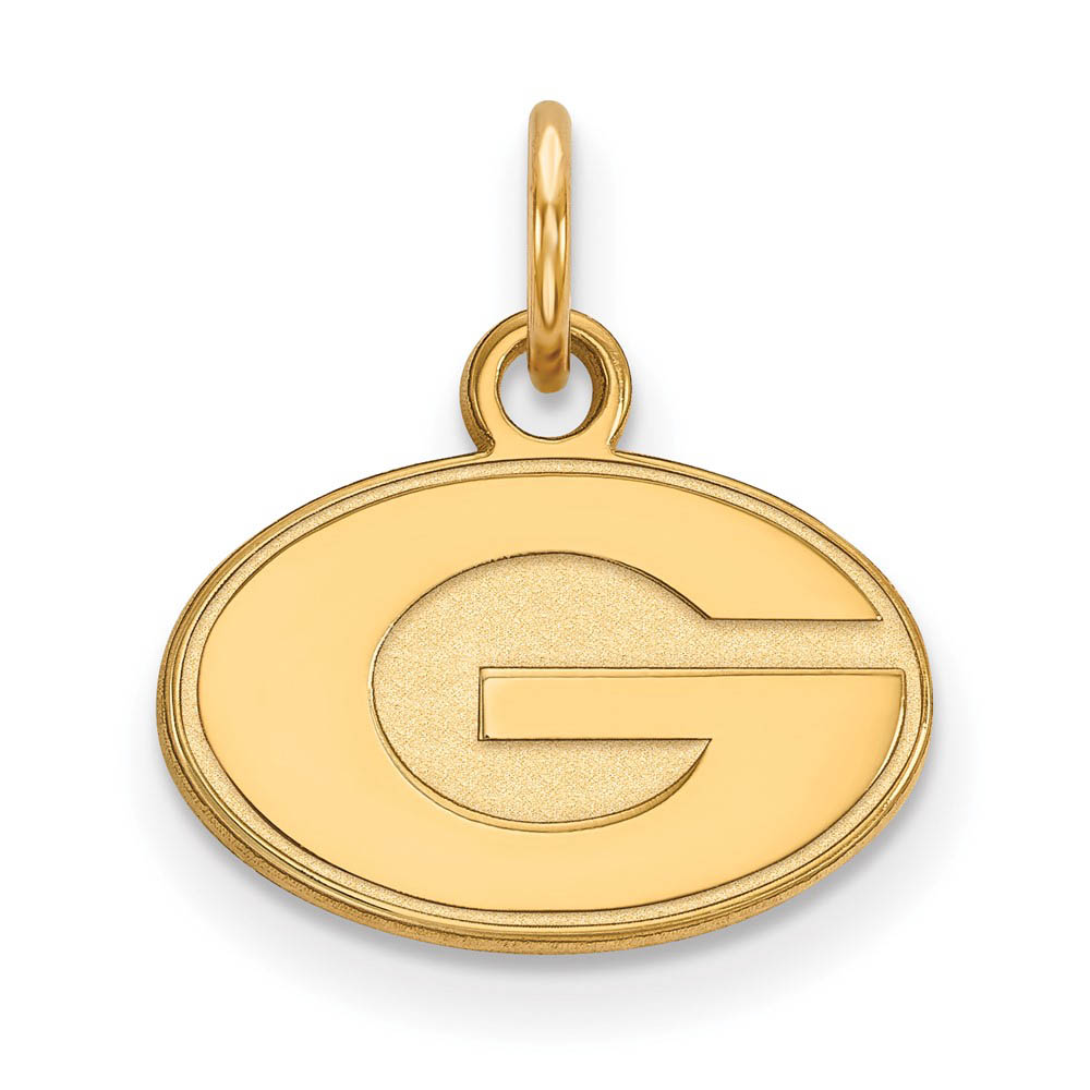 10k Yellow Gold U. of Georgia (Tiny) 'G' Charm or Pendant