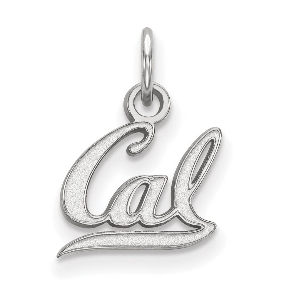 14k White Gold California Berkeley (Tiny) Charm or Pendant