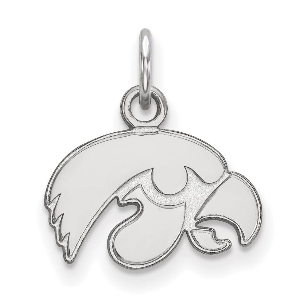 14k White Gold U. of Iowa (Tiny) Mascot Charm or Pendant