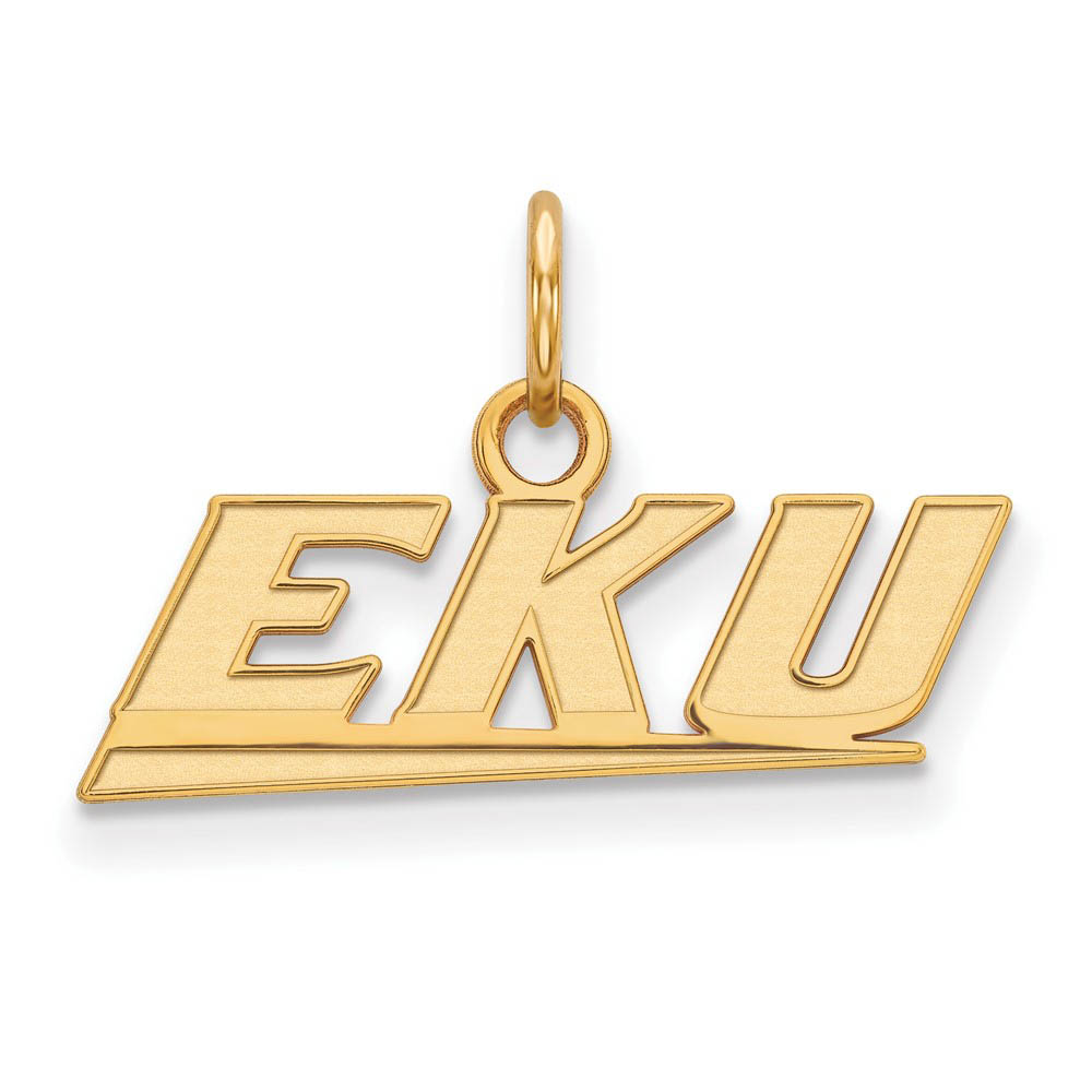 14k Yellow Gold Eastern Kentucky U (Tiny) Mascot Charm or Pendant