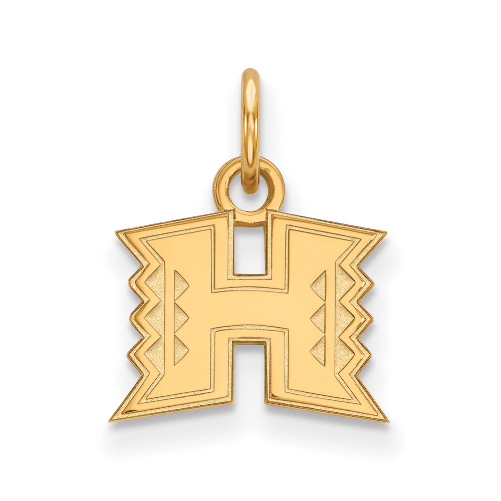 14k Yellow Gold The U. of Hawai'i (Tiny) Charm or Pendant