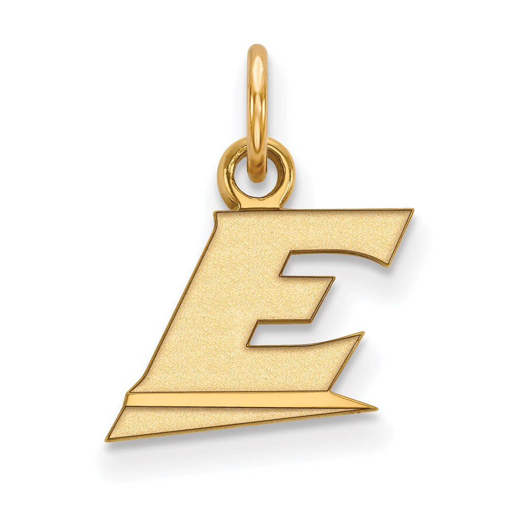 14k Yellow Gold Eastern Kentucky U (Tiny) Charm or Pendant