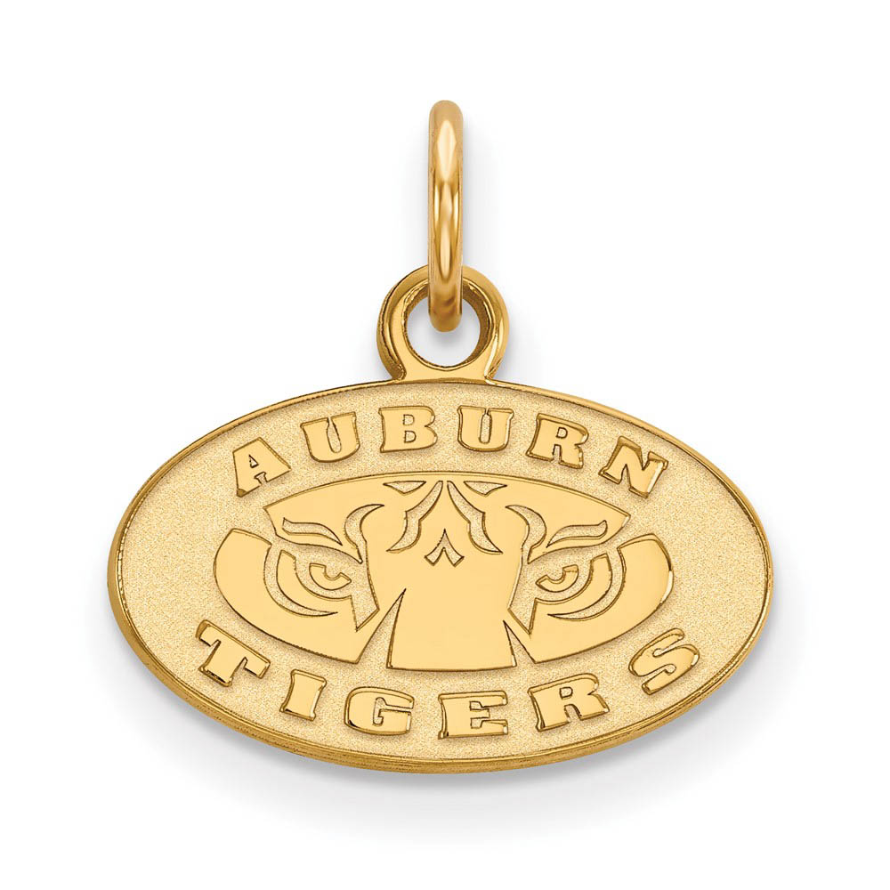 14k Yellow Gold Auburn U (Tiny) Charm or Pendant