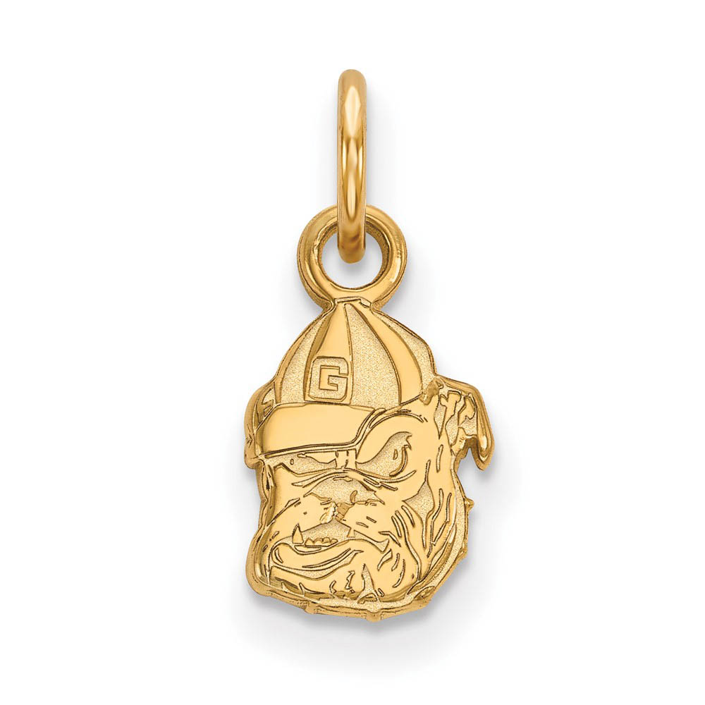 14k Yellow Gold U. of Georgia (Tiny) Mascot Charm or Pendant