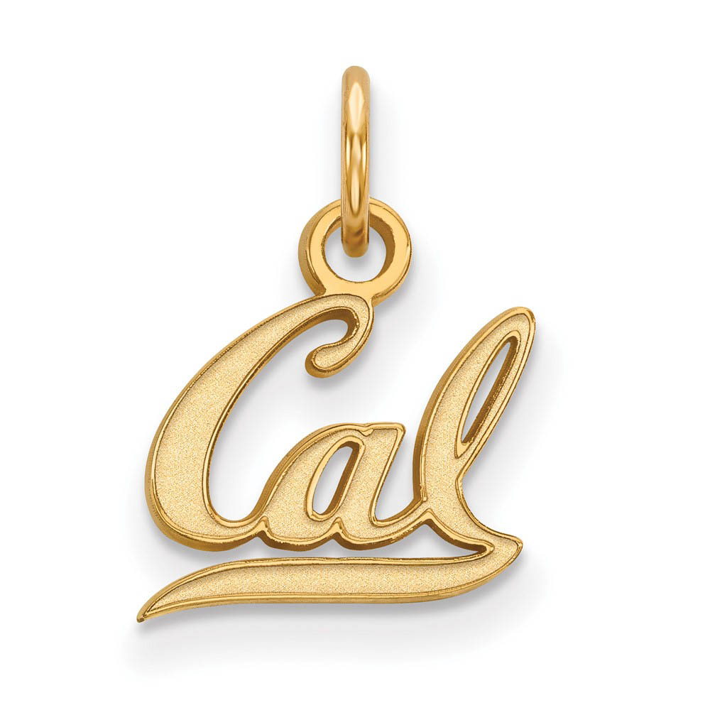 14k Gold Plated Silver California Berkeley (Tiny) Charm or Pendant