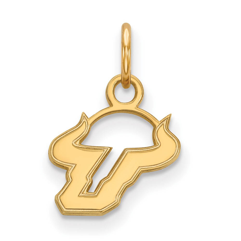 14k Gold Plated Silver South Florida (Tiny) Charm or Pendant