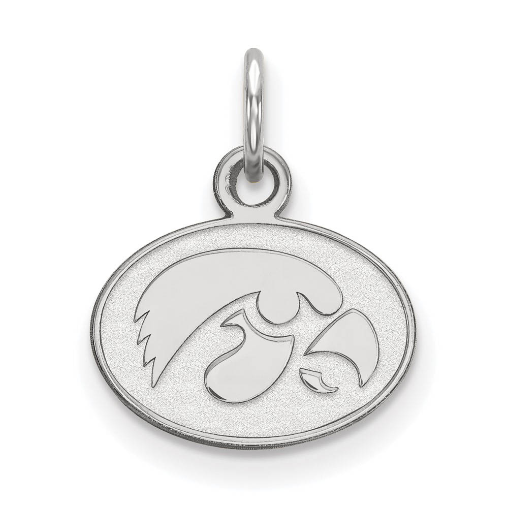 Sterling Silver U. of Iowa (Tiny) Charm or Pendant
