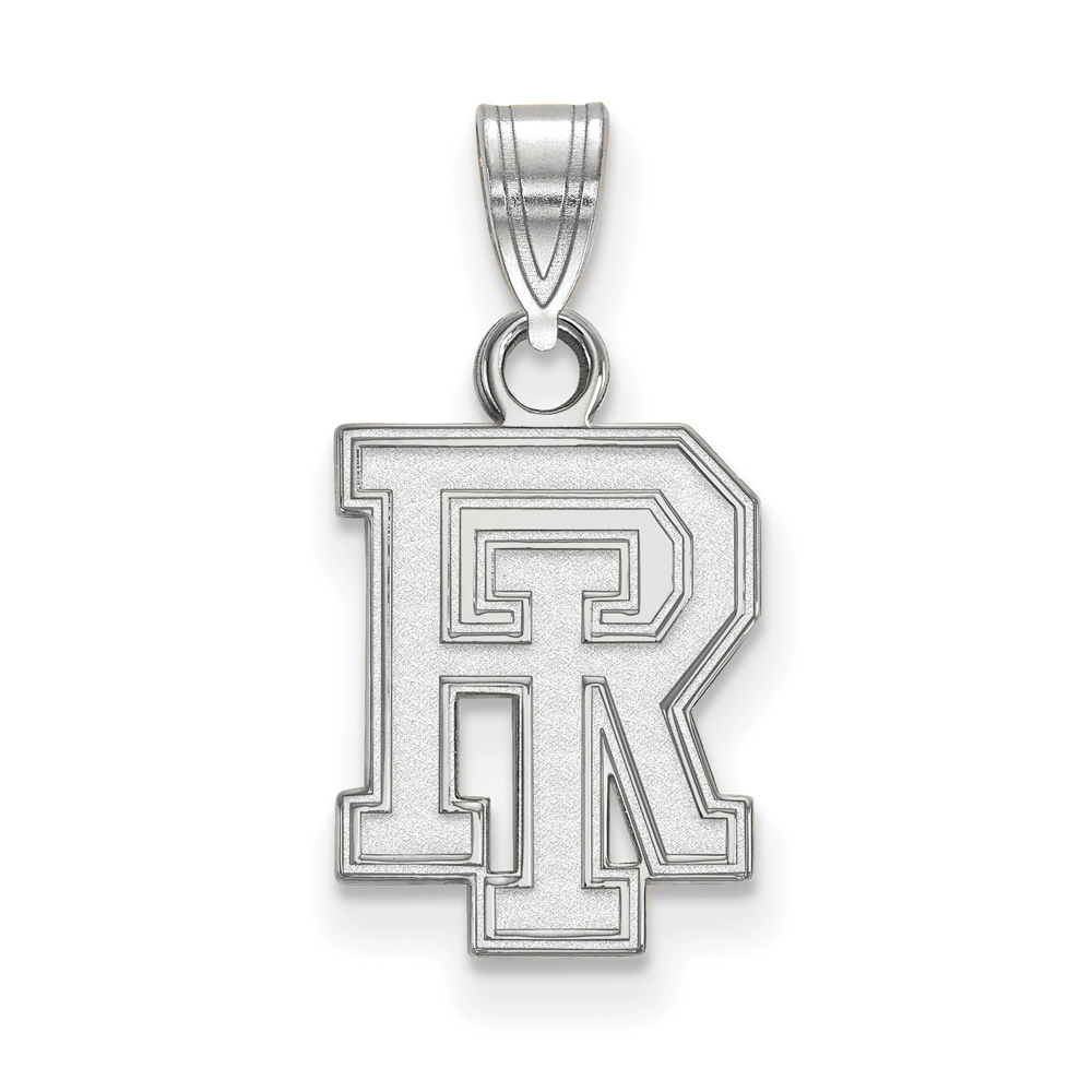 14k White Gold U. of Rhode Island Pendant