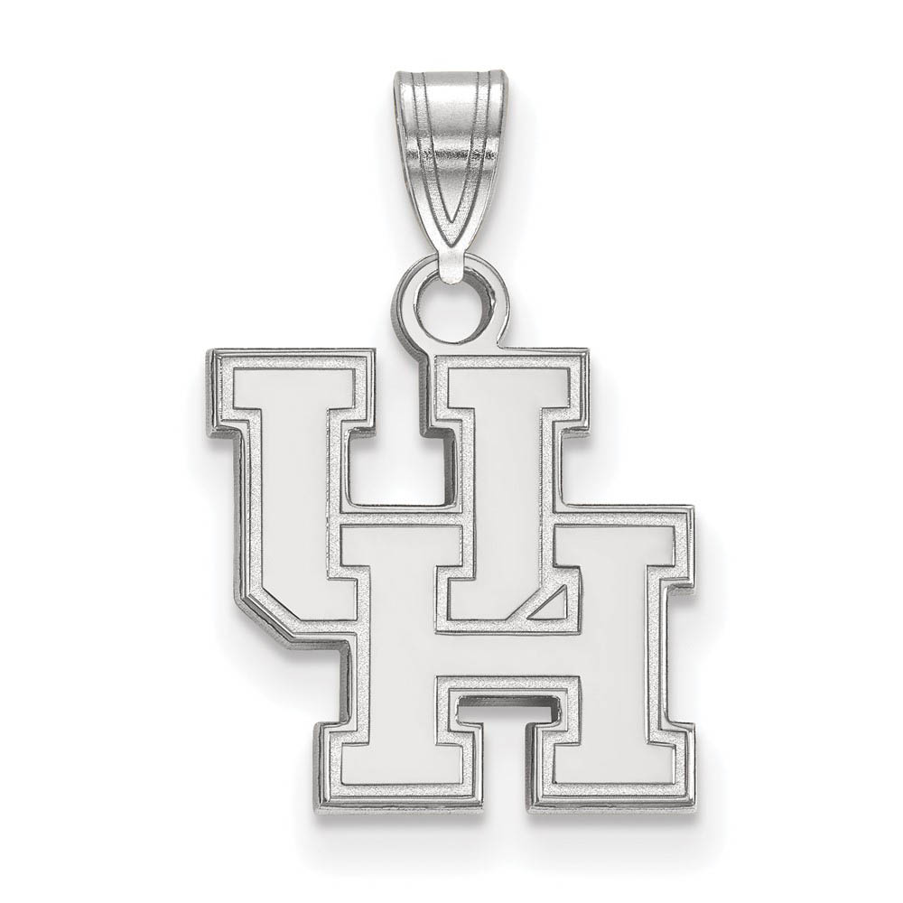 14k White Gold U. of Houston Pendant