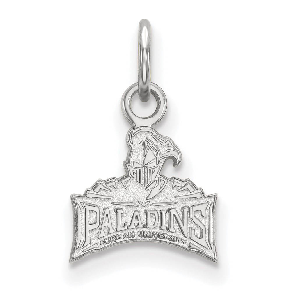 14k White Gold Furman U (Tiny) Charm or Pendant