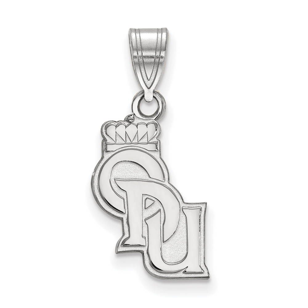 14k White Gold Old Dominion U. Pendant