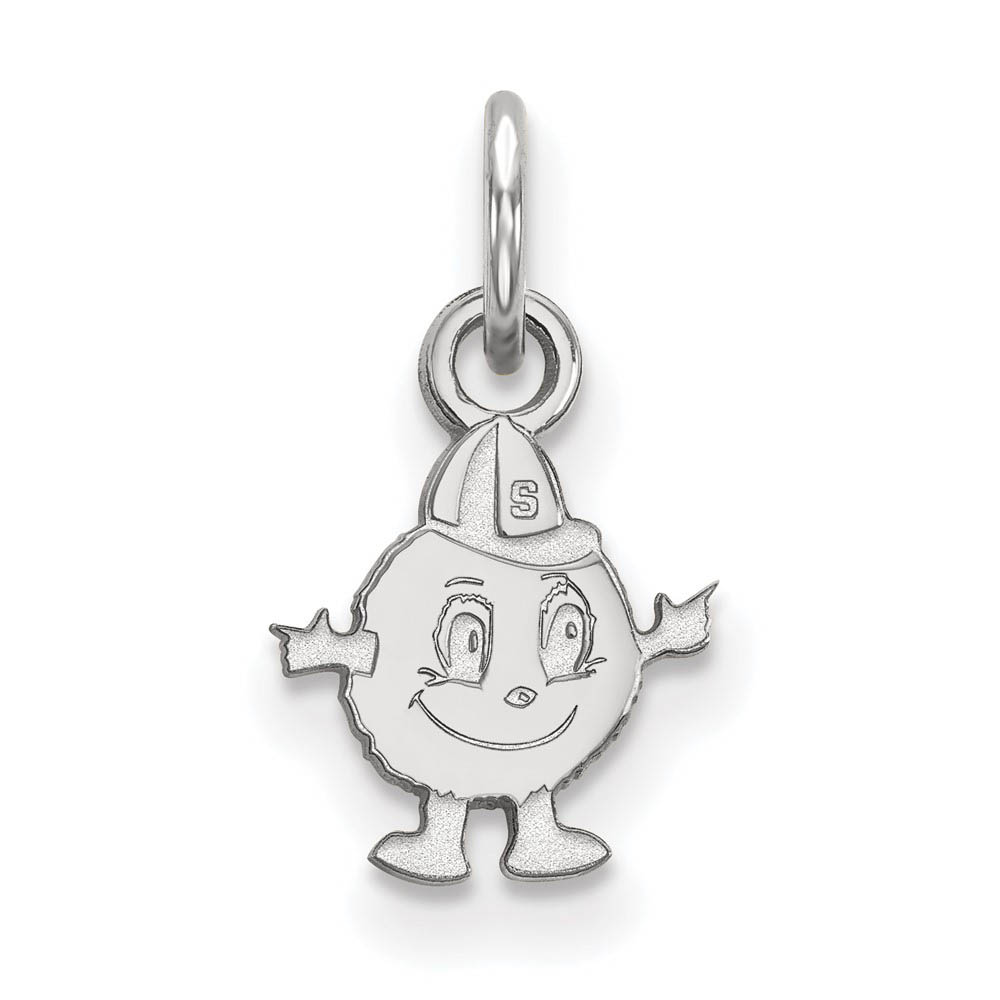 14k White Gold Syracuse U. (Tiny) Charm or Pendant