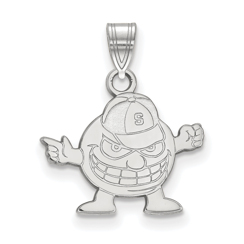 14k White Gold Syracuse U. Pendant